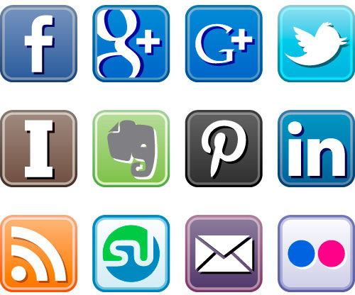 15 Social Media Icons For Email Images