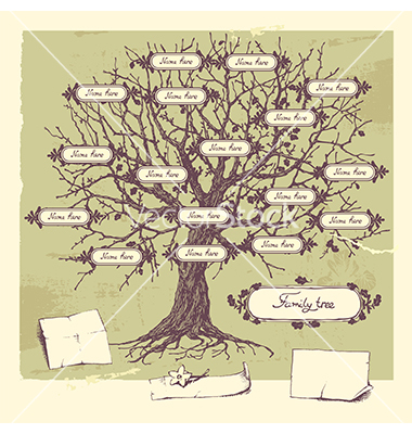 18 Vector Family Tree Art Images