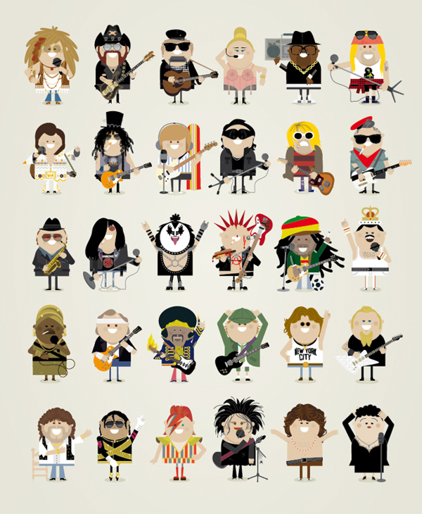 Famous Music Icons