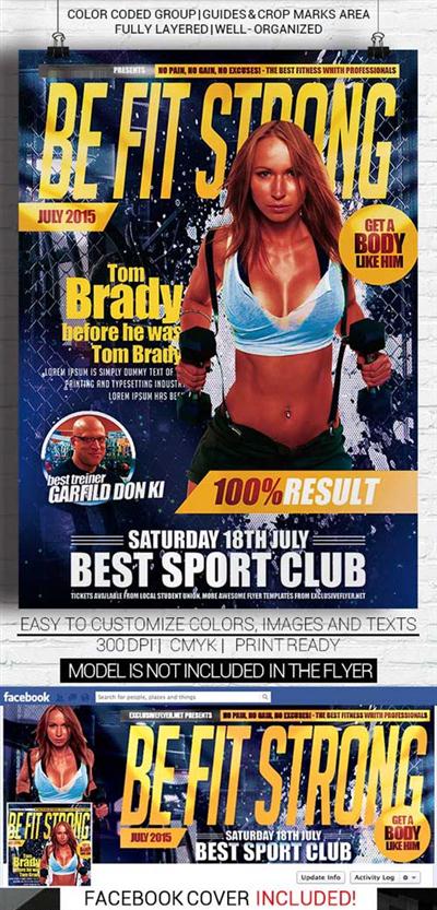 Fitness Facebook Cover Templates Free Fitness Facebook Cover Templates Free