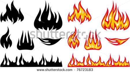 Flame Vector Illustration