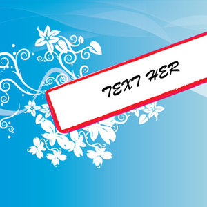 Floral Banner Clip Art Free