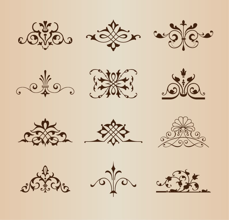 Floral Ornament Vector Illustration