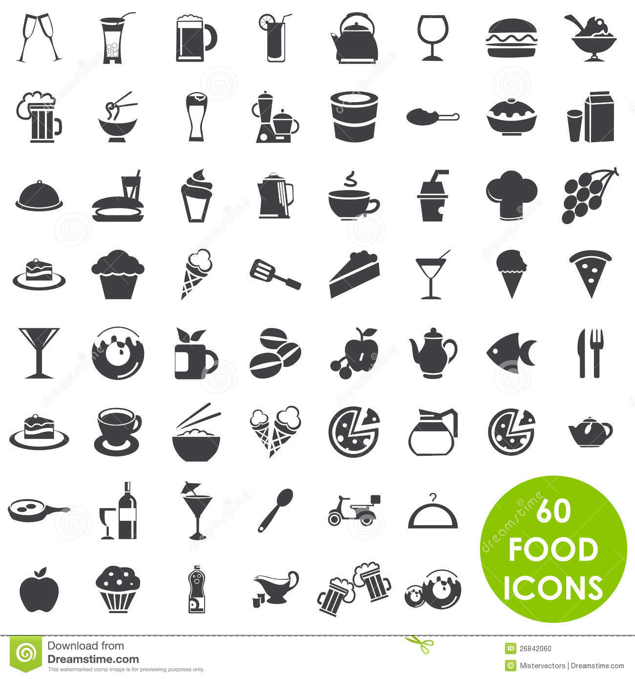 Food and Drinks Icons