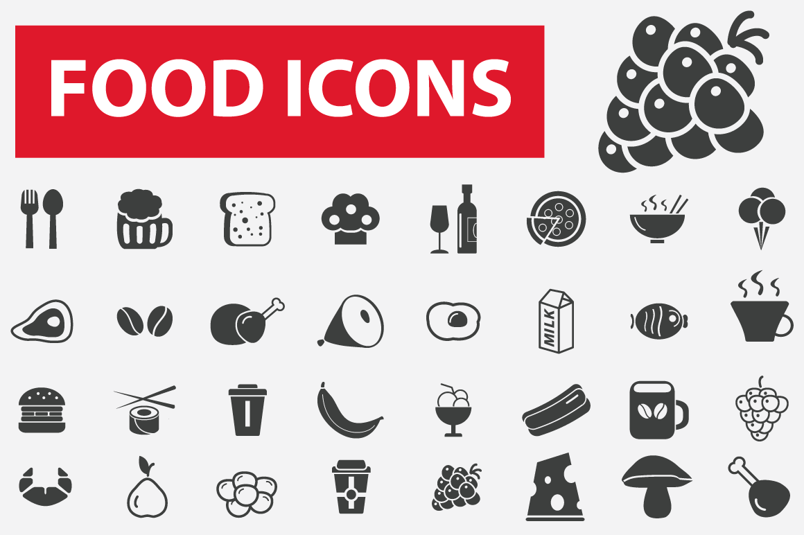 Food and Drinks Icons