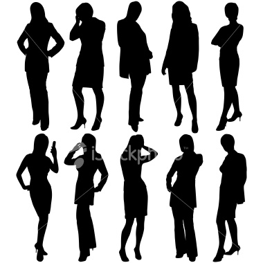 Free Business Woman Silhouette