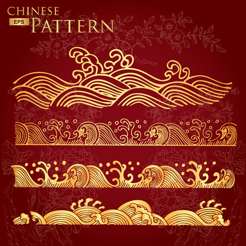 Free Chinese Border Pattern Vector