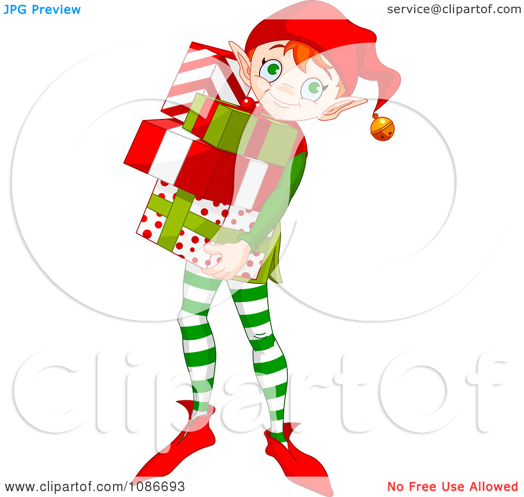 Free Christmas Elf Clip Art