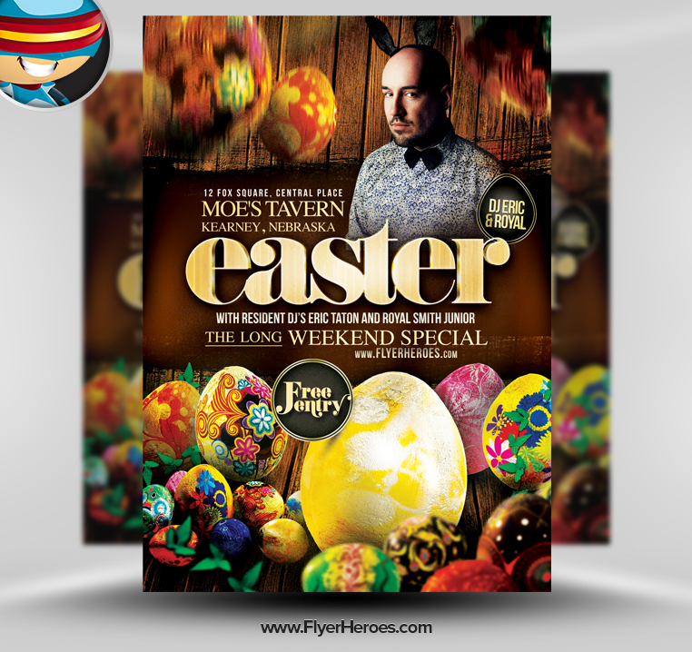 15 Easter Flyer PSD Images