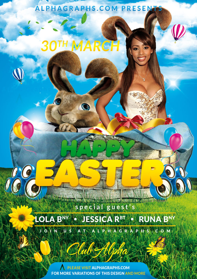Free Easter Flyer Templates to Print