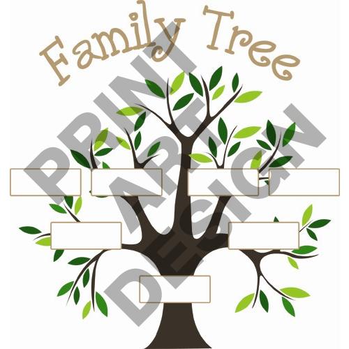 Free Family Tree Vector Art