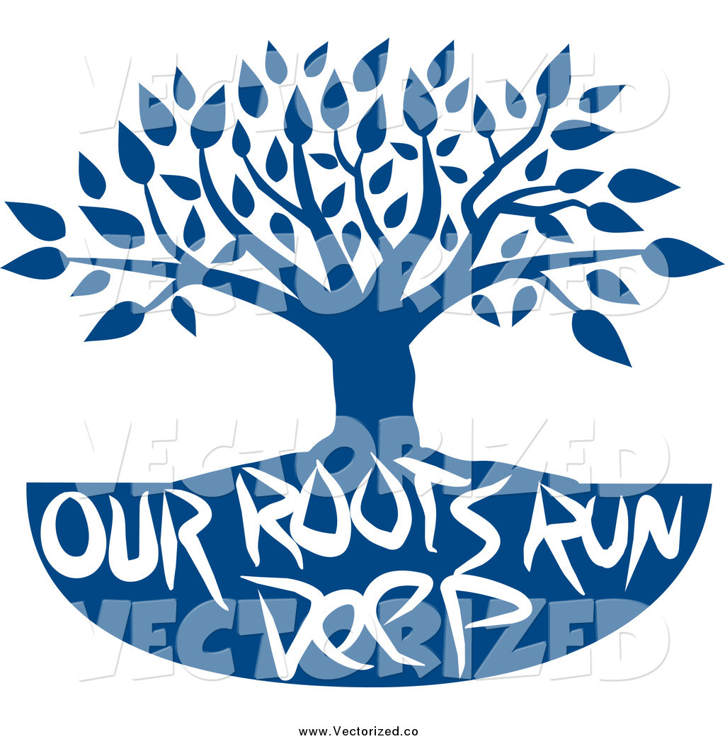 Free Family Tree with Roots Vector