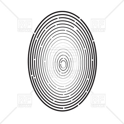 Free Fingerprint Vector Art