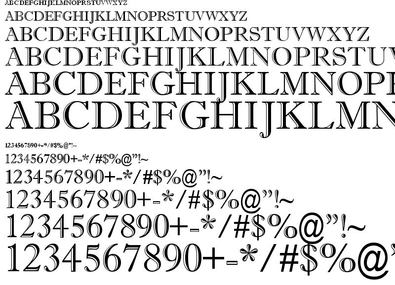 Free Imprint MT Shadow Font