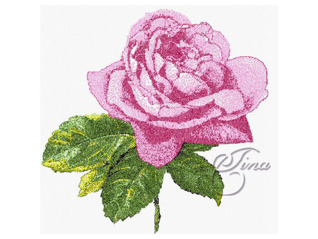 Free Machine Embroidery Design Roses