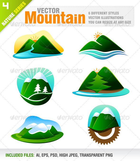 Free Mountain Logo Designs