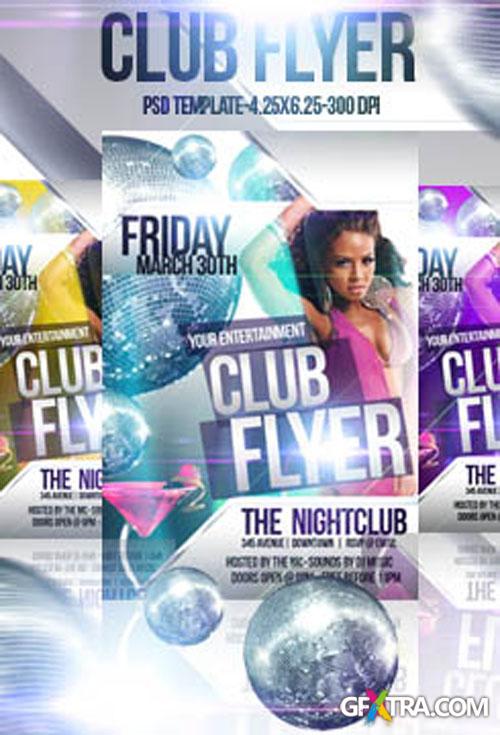 Free Psd Club Flyer Template