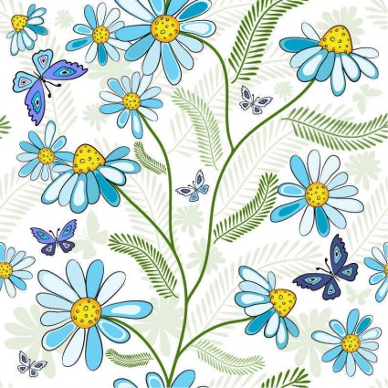 Free Seamless Floral Patterns