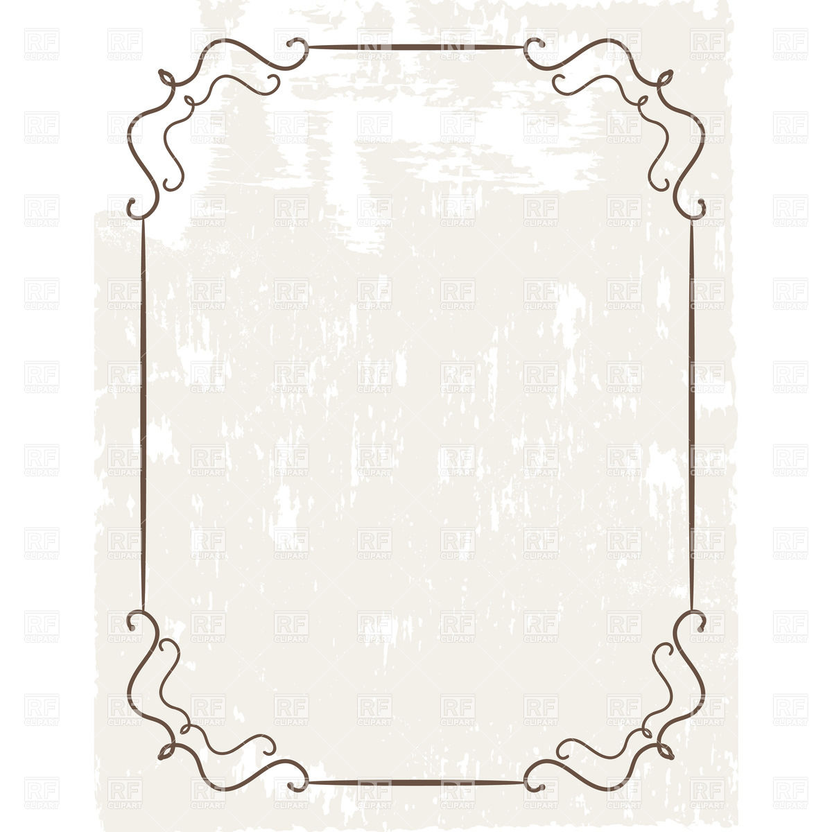 Free Simple Vintage Frame Vector