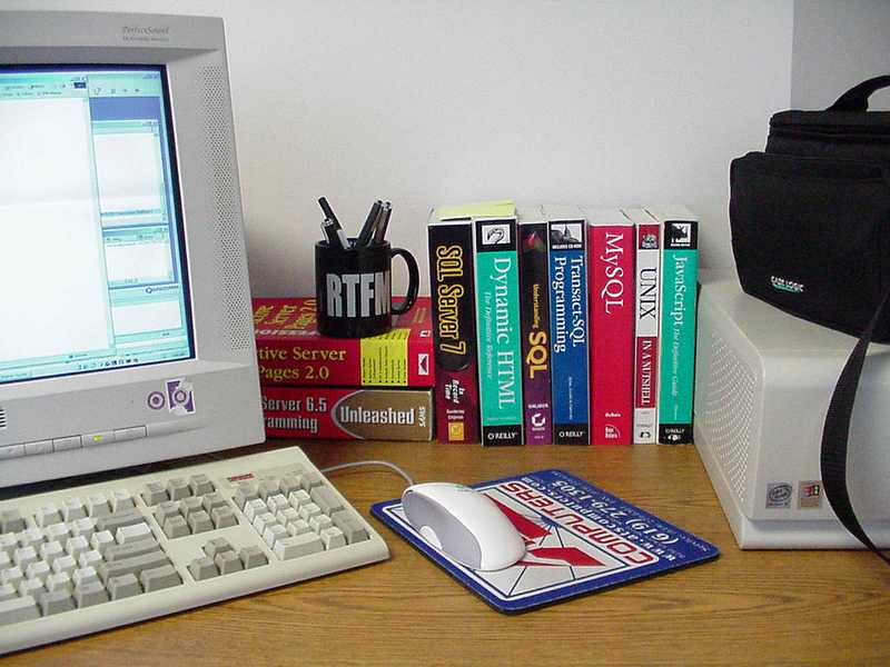 Free Stock Photo Computer Desk