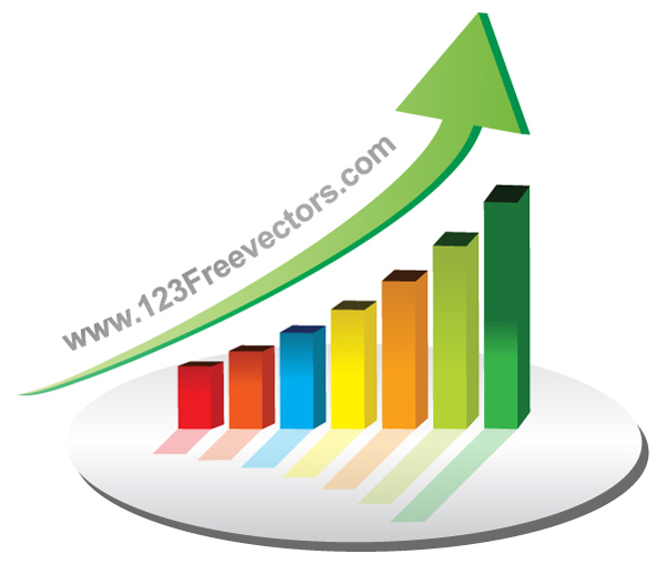 15 Graph Vector Upward Images