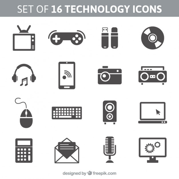 Free Vector Technology Icons