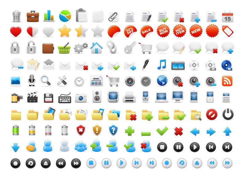Free Web Icon Set Free Web Icon Set