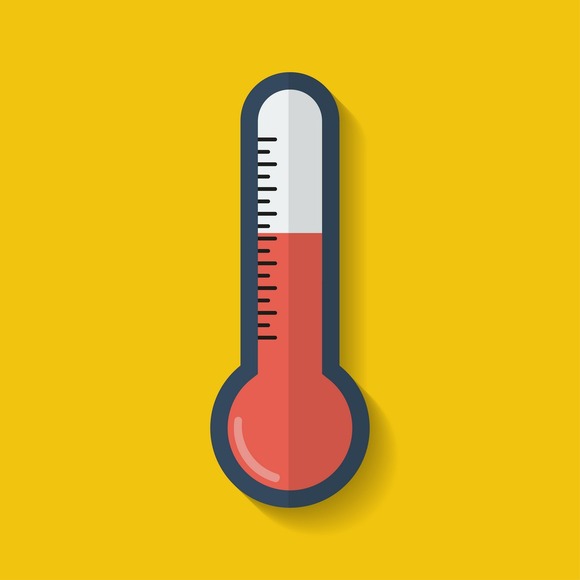 Fundraising Thermometer Icon