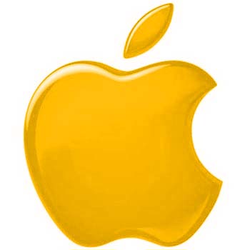 Gold Apple Logo