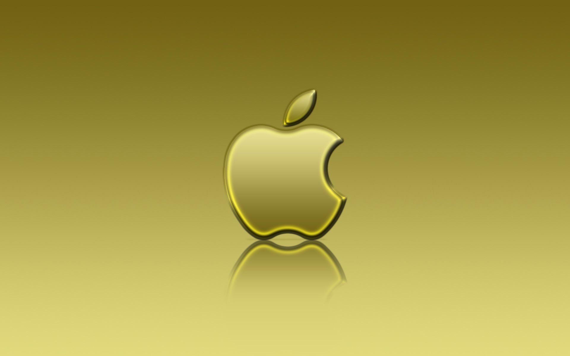 Gold Apple Logo