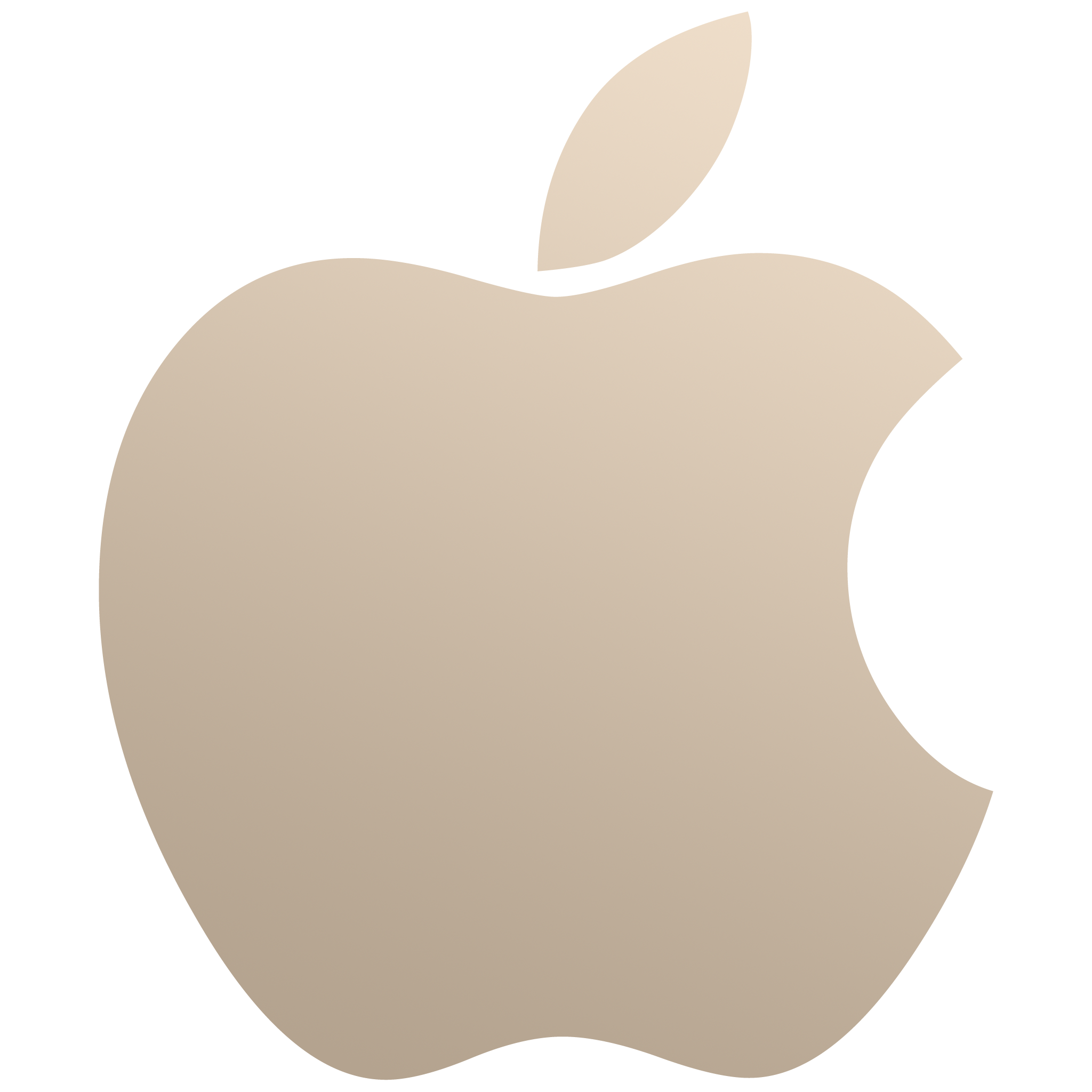 Gold Apple Logo