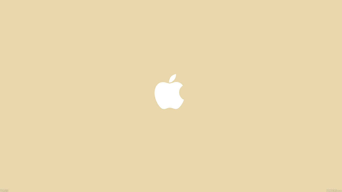 Gold iPhone Apple Logo