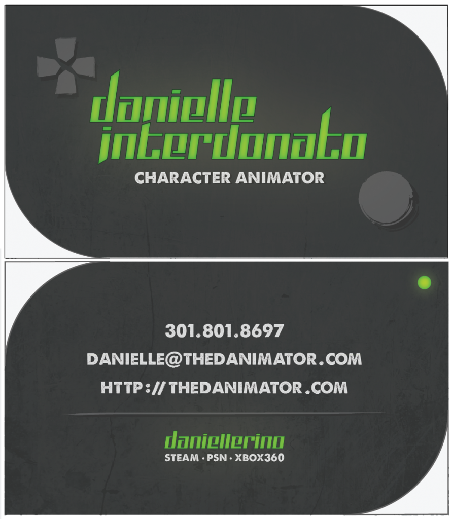 Graphic Design Business Card