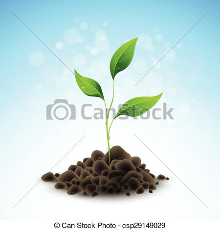 Growing Plant Illustration