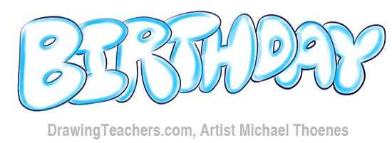 Happy Birthday Bubble Letters Happy Birthday Bubble Letters