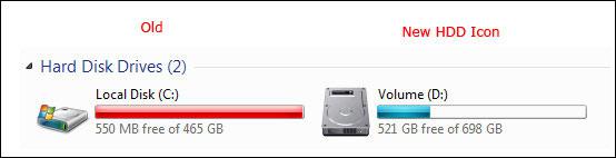 Hard Drive Icon Windows 7