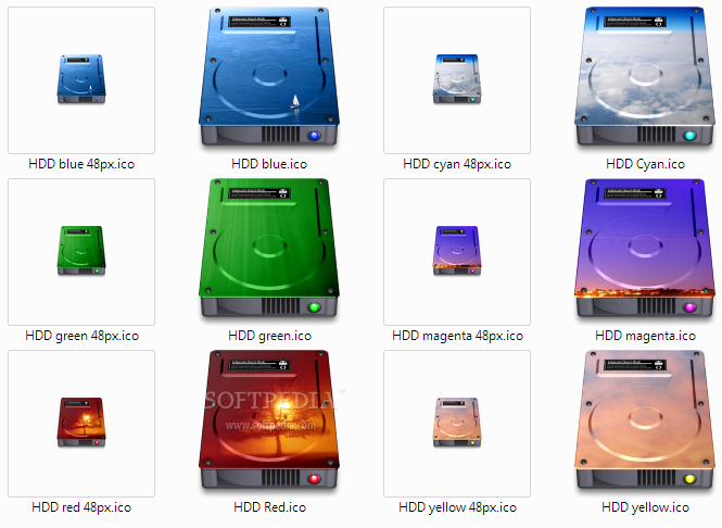 Hard Drive Icon Windows 7