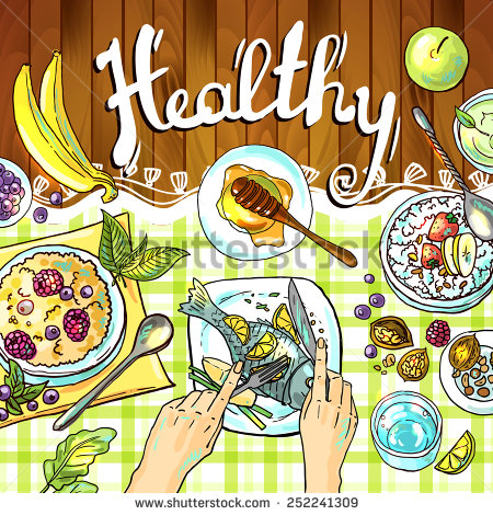 Healthy Food Illustration