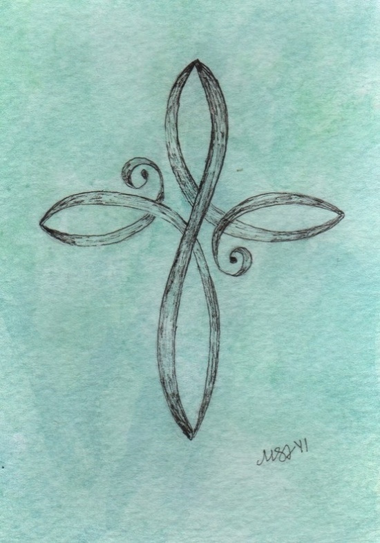 Infinity Cross Tattoo