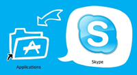 Install Skype Icon