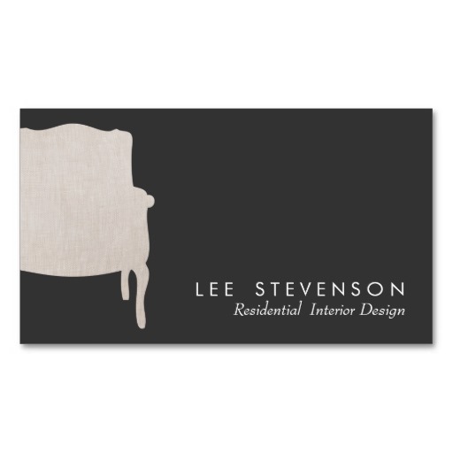 Interior Design Business Card