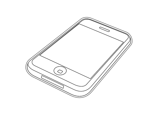 iPhone Coloring Pages