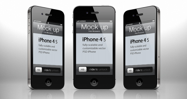 iPhone Mockup Template