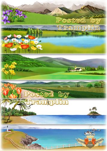 Landscapes Photoshop PSD Files