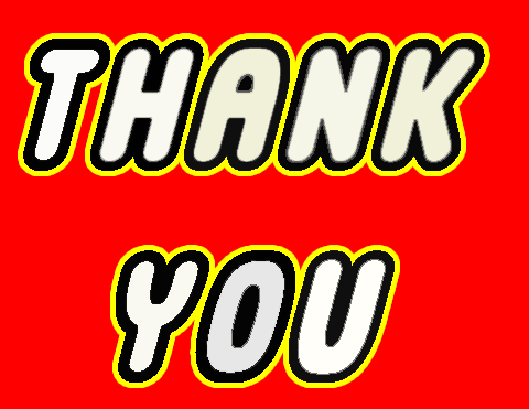 LEGO Font Thank You