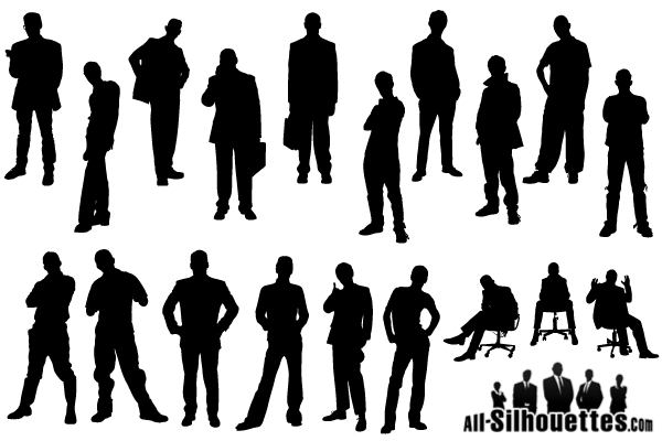 Man Silhouette Vector Free