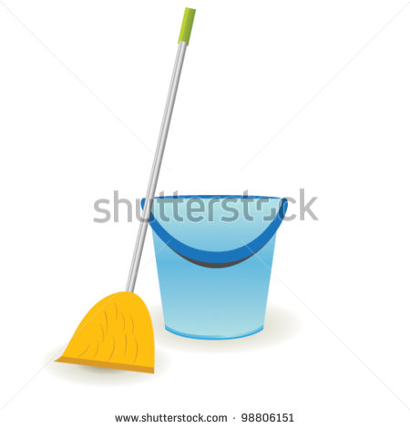 Mop and Bucket Vector