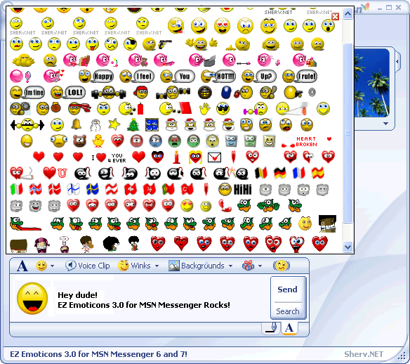 MSN Messenger Emoticons List MSN Messenger Emoticons List