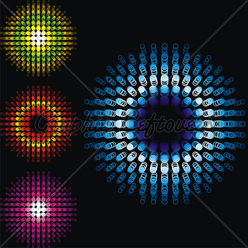 Neon Abstract Patterns
