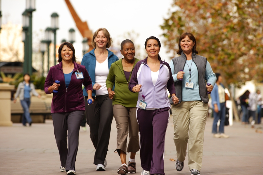 People Walking Group